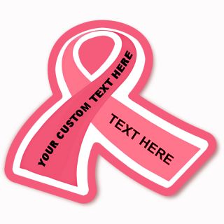 2.69x2.25 Awareness Ribbon Shape Magnets 30 Mil